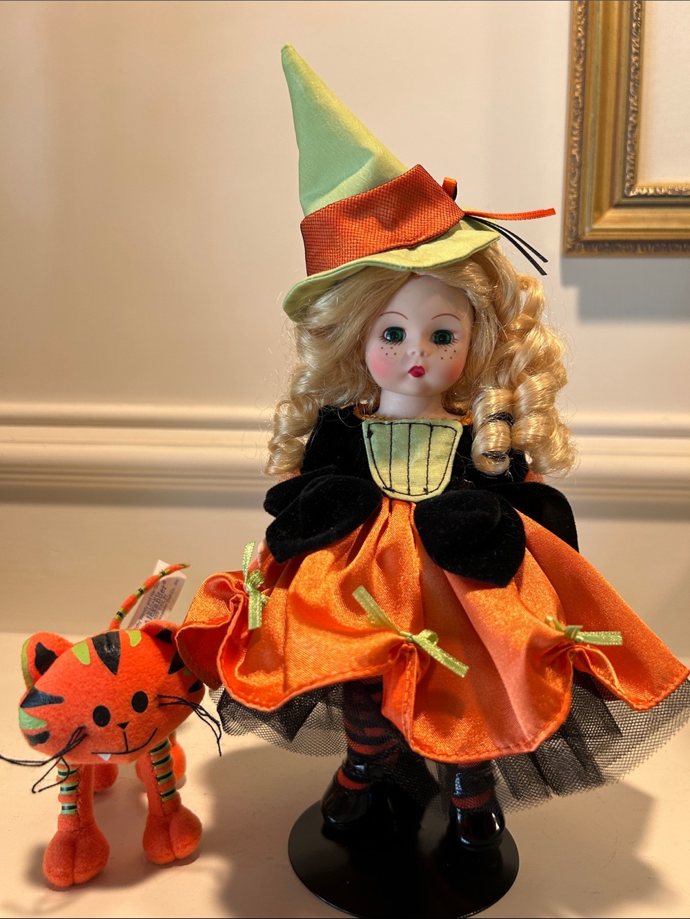 Madame Alexander Witchy Wendy and Her Quirky Cat 8” Doll